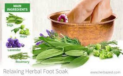 Herbal Tea Soak and Steam Foot Massage
